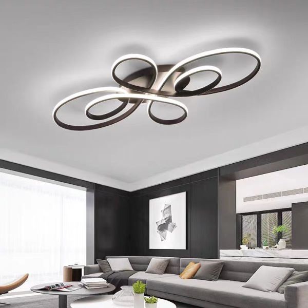 2024 New Version Of Overpass Living Room LED Ceiling Light Bedroom Study Simple Art Children