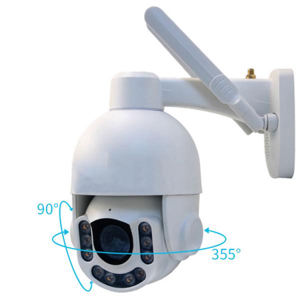 4K IP66 Outdoor Waterproof Security Camera , Surveillance Dome CCTV Camera