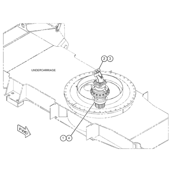 152-7372 for Caterpillar M318 M318C M318C MH M318D M318D MH M320 M322C M322D M322D MH Gearbox for M315D M318D Wheel Excavator Parts DRIVE GP-SWING 