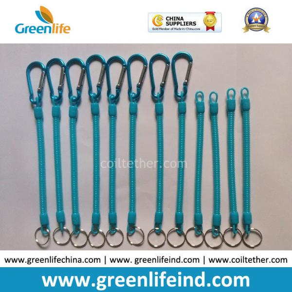 Customized Size and Red color 4'' to 40'' Multi-purpose Utilities Plier Coiled Lanyards
