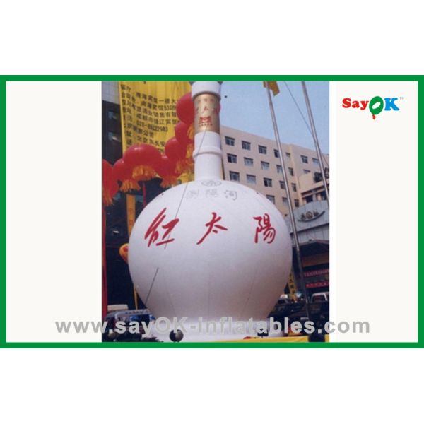 Бутылка вина напольной рекламы раздувная для сбывания