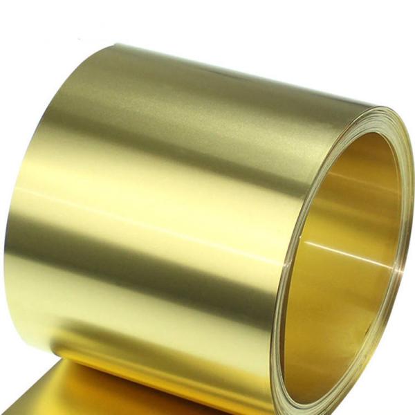 ASTM Width 1000mm C2680 C2600 C2800 Brass Strip / Brass Coil / Brass Foil