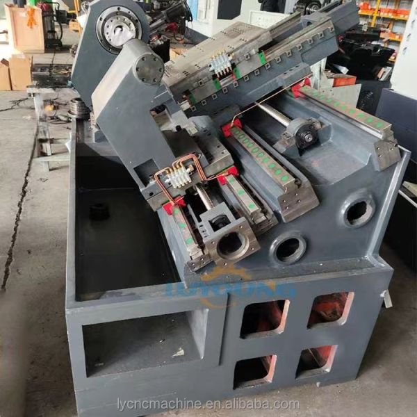 3 Jaw Manual Chuck TCK56 750mm Bench Mini small Horizontal Lathe Machine GSK CNC Control