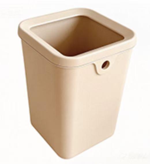 Eco friendly bio-degradable Rice husk dustbin With Lid for Bedroom