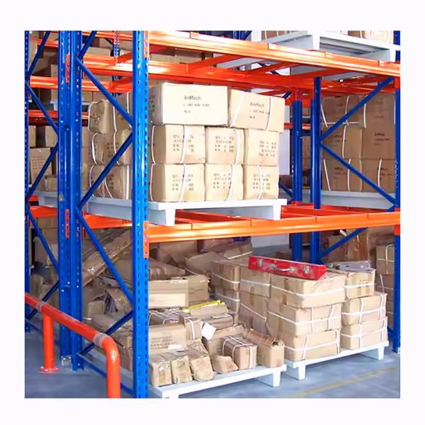Heavy-Duty 5-Layer Metal Industrial Pallet Rack Storage System-High Capacity Industrial Shelving for Warehouse & Factory