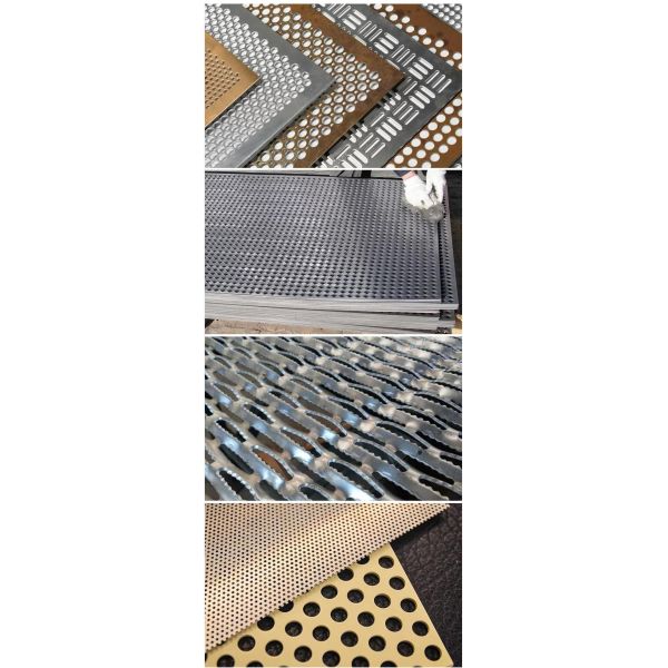 ASTM 201 304 Perforated Stainless Steel Plate Sheet Bending Food Grade