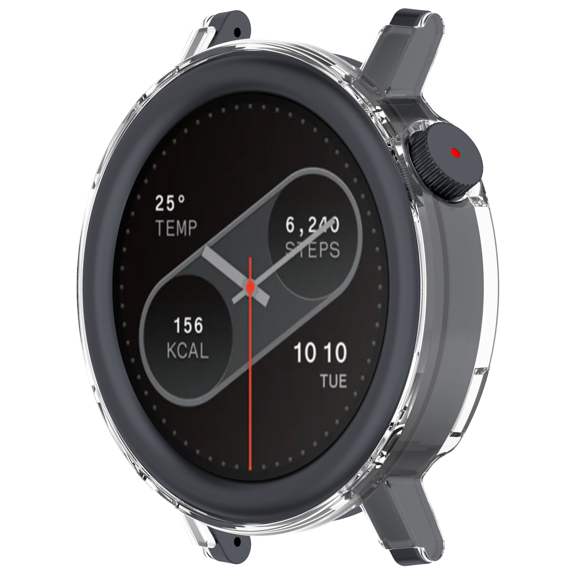 Eraysun Hollow PC Protect Case by Nothing Watch Pro2 Strap Smart Watch Drop-proof Half Cover for CMF Watch Pro2 Protective Cases