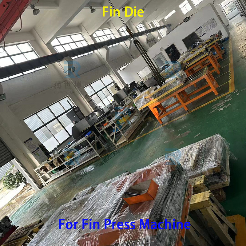 Fin Press Stamping Machine Fin Die Customized Fin Mold For Producing Air Conditioning