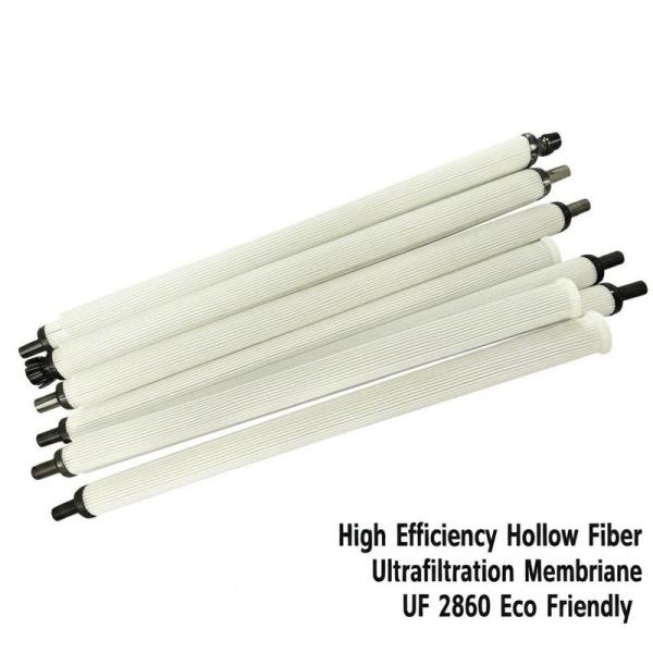 Membrana de ultrafiltración de fibra hueca de alta eficiencia UF 2860 Ecológica