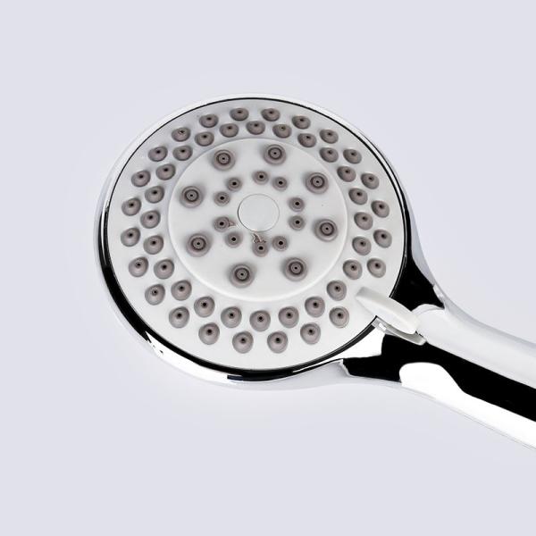 Bathroom Chrome Handheld Shower Head Good Insulation Easy Installation