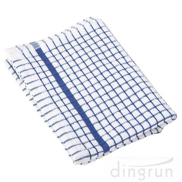 100% Cotton Kitchen Tea Towels , Azo Free Housework Kitchen Cleaning Cloth 50*70cm