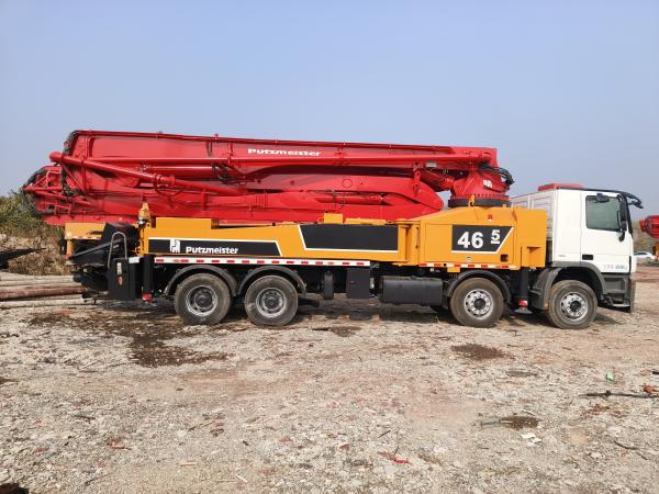 Putzmeister Concrete Pump Truck 46 Meters High Cost Performance High End Line Products
