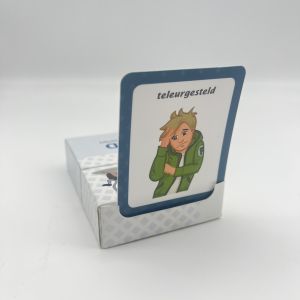 Impresión de tarjetas de tarot de PP Laminado brillante / mate con bolsillo de