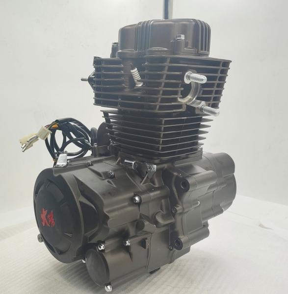 DAYANG CG200 motor motor refrigerado a ar motor triciclo Max estilo de montagem de cilindro preto
