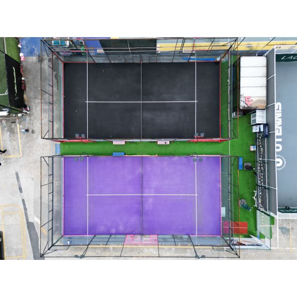 Custom Commercial Padel Tennis Court | Factory Direct Supply + On-Site Construction Support