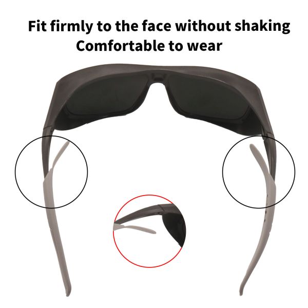Rubber Leg Sunglasses EN166 Ansi Z87 Prescription Goggle Fashion Anti Fog Stylish Clear Spectacles Eye Protection Safety Glasses
