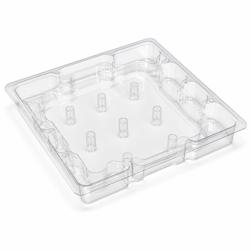 PET Packaging Tray for Car Spare Parts Garage Workshop Tools Organizing Box Vacuum Formed Plastic Insert Wholesale