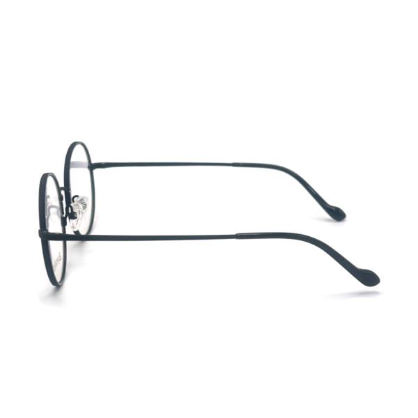 TD054 Round Titanium Frame with Adjustable Nose Pads Size 52-19-145