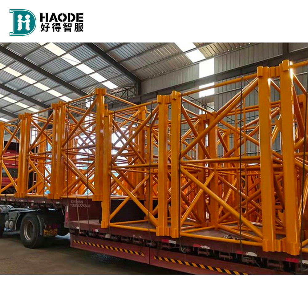 Construction Machinery Tower Crane Spare Parts Mast Section for Construction Works