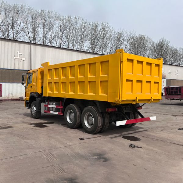 Left Steering 371HP HOWO 6*4 Used Dump Truck for Engineering Transportation Market