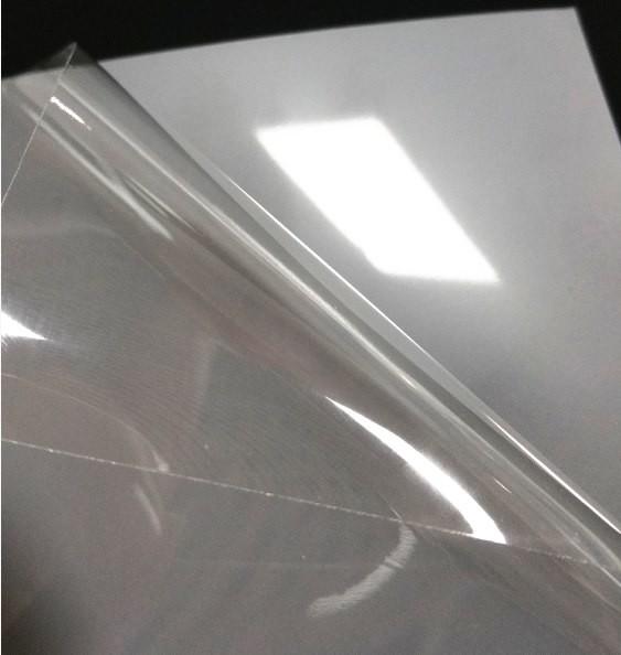 Vinil 80micron transparente autoadesivo sem emenda de alto brilho para o vidro