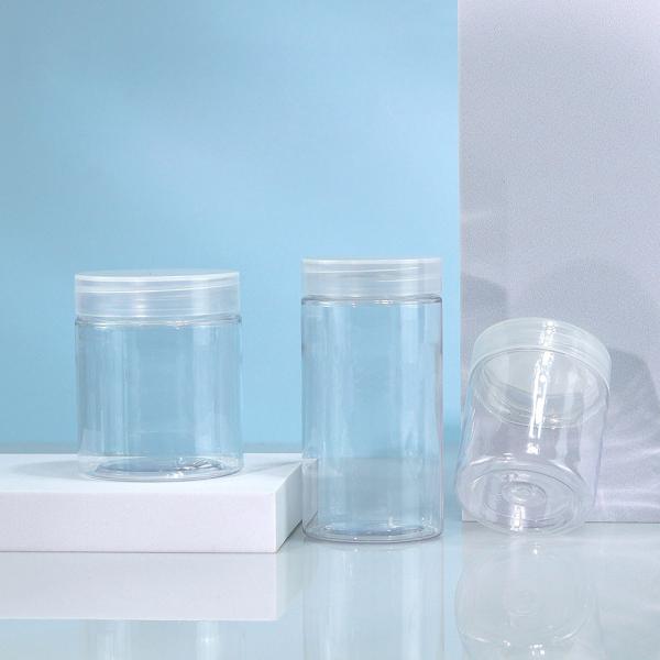 50ml 80ml 150ml PET Makeup Storage Jars Clear Plastic Jar For Packaging Transparent Plastic Container