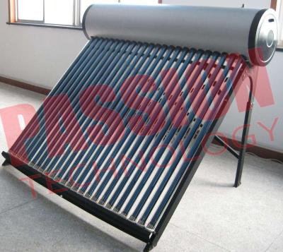 Baigner les systèmes solaires de tubes d'eau chaude, pression solaire de chauffe-eau de toit non