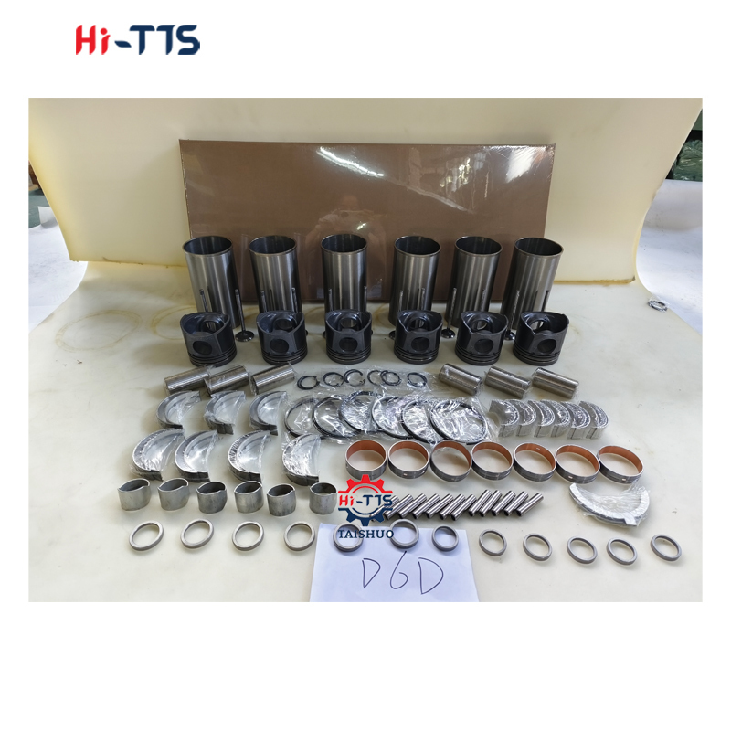 Excavator 0450-1365 2046-0011 2089-0422 2093-1062 2093-1406 0425-0012 2094-9868 20798699 20798533 for D6D LINER KIT OVERHAUL PARTS