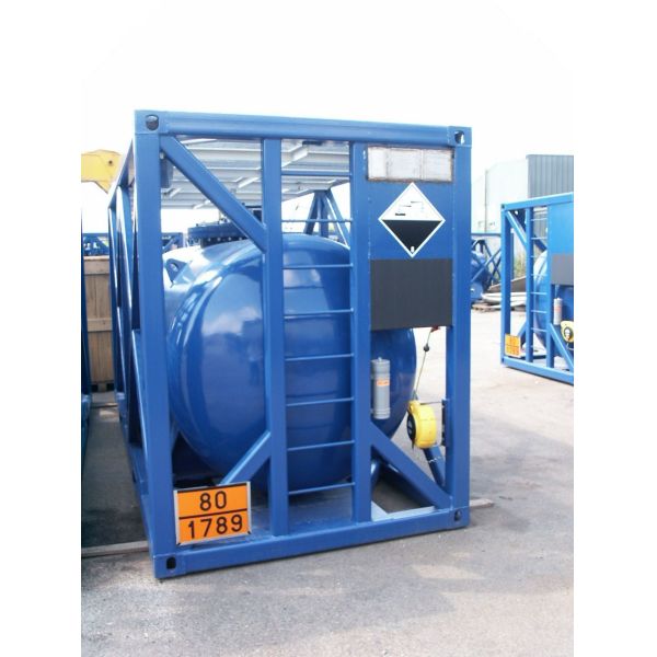 Un Portable T4 ASME Standard Lr Certified 20FT ISO Fuel Tank Container for Diesel and Gasoline