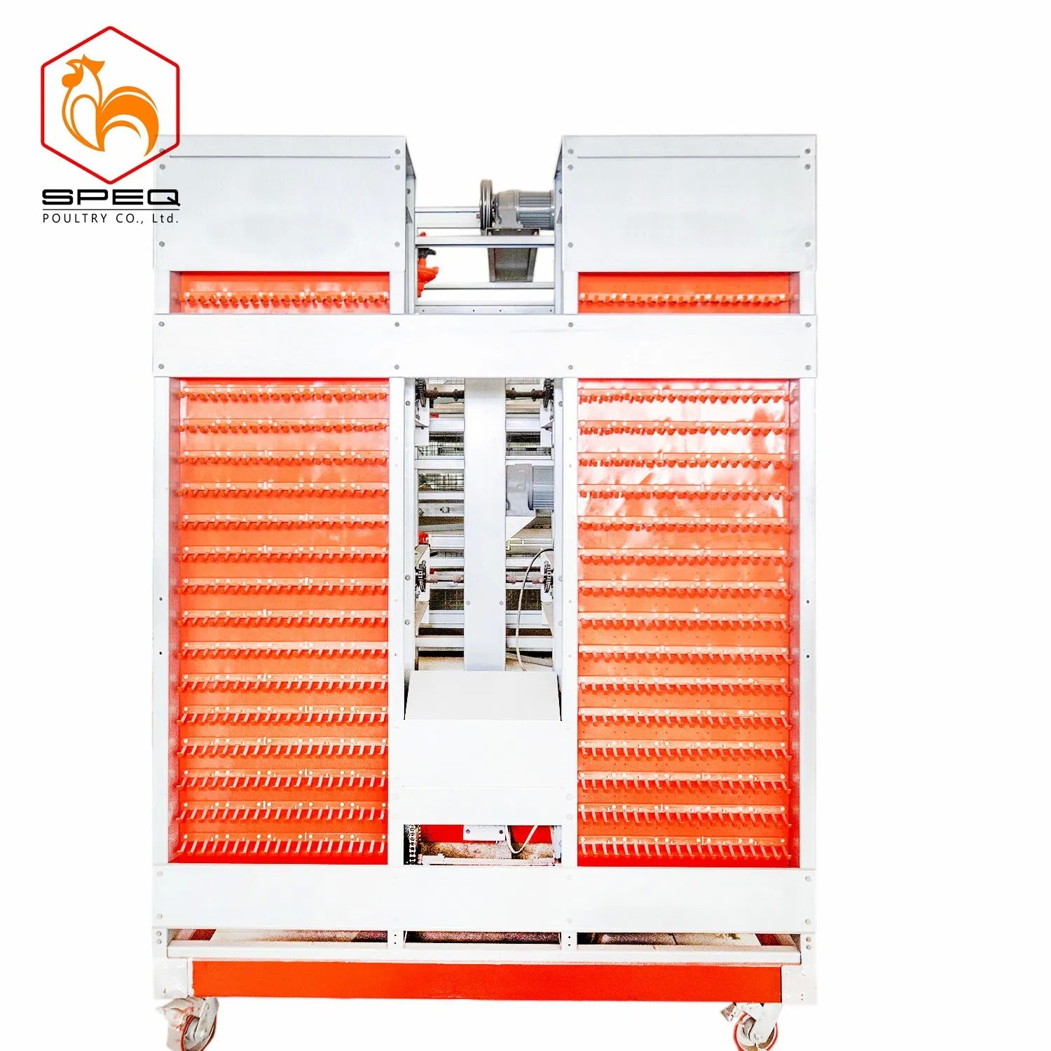H Type Layer Chicken Cage Poultry Farming Equipment Large Capacity 3 4 5 6 8 Tiers