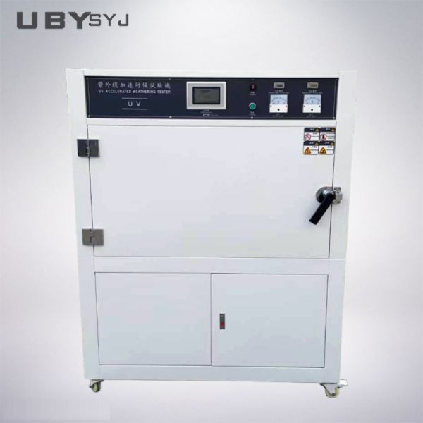 SUS#304 Stainless Steel UV Aging Test Chamber with 8 UV Lamps and 95% R.H Humidity Range for Weathering Resistance Testing