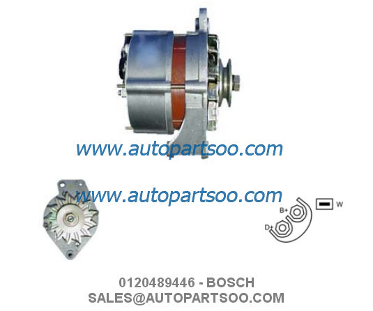 0120335006 0986038710 - BOSCH Alternator 12V 70A Alternador