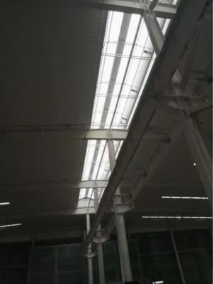 Ventilateur de toit conçu pour entrepôt et atelier en structure métallique préfabriquée