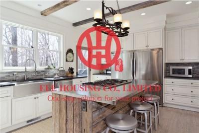 Modern Elegant Solid Wood Kitchen Cabinet with Excellent Design and Quality