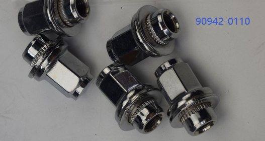 90942-01109 90942-01058 Car Tire Nut Cover Toyota FJZ80 Size 12*1.5 Disc Wheel Cap