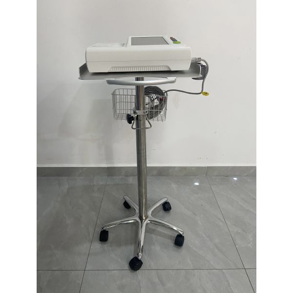 Chariot médical avec roues pour les machines à ultrasons au prix du mobilier hospitalier