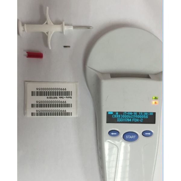 Micro-puce RFID pour identifier les animaux