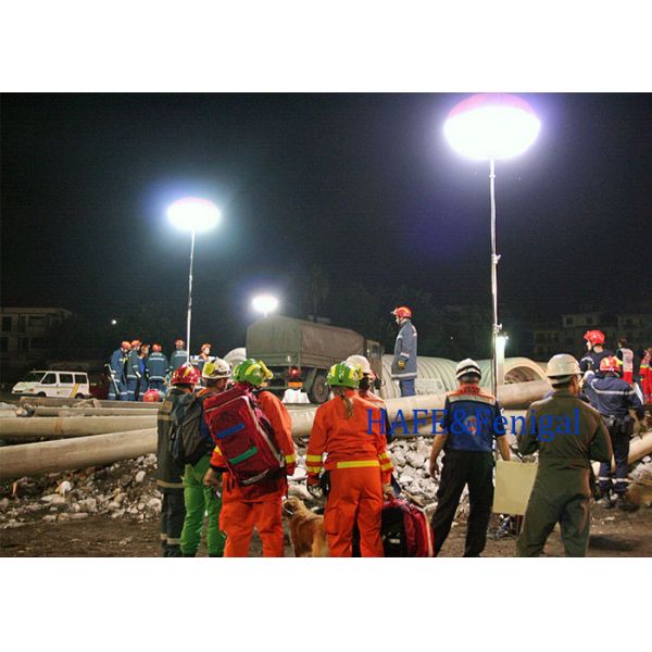 800w 80000lm No Glare Portable Tripod Led Lights For Night Rescue Work