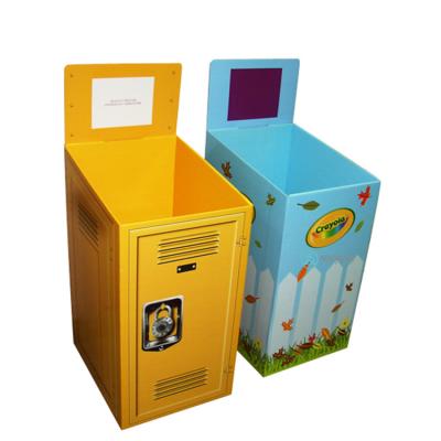 Retail Store Retail Point Of Purchase Displays Corrugated Cardboard Dumpbin Display