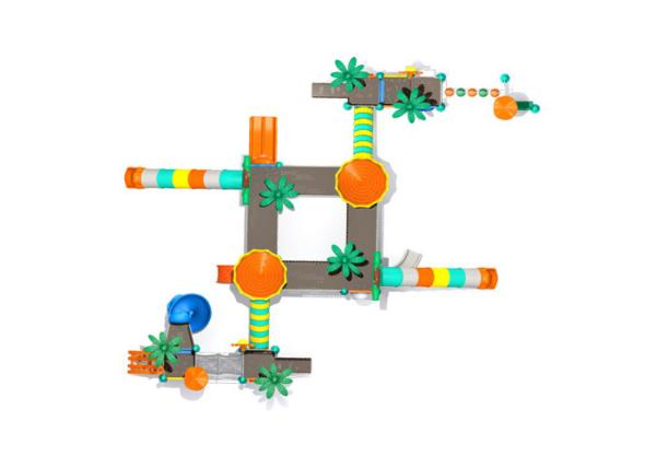 Distinctive Square Children'S Play Park Equipment , Safe Kids Outdoor Playset