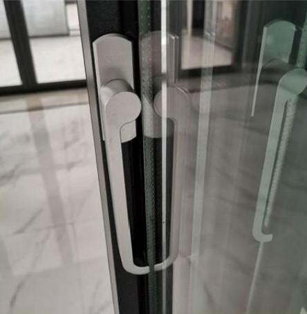 Corrosion Resistant Aluminum Folding Door Thermal Break Slimline Aluminium Bifold Doors