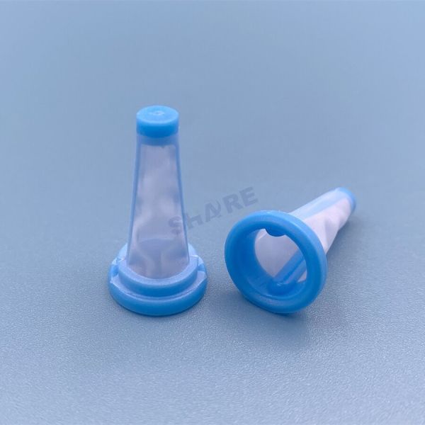 Custom PP Filter Mesh Cylinder Tubes Vertical Oblique Seam Ultrasonic Welding No Burrs No Material Build Up