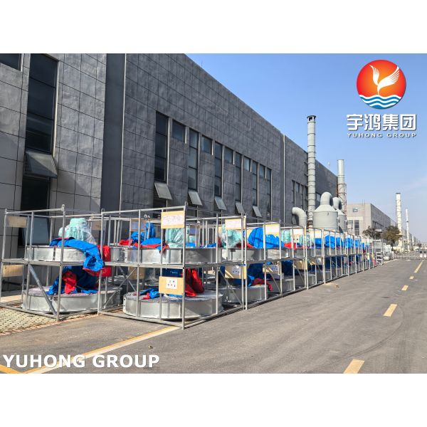 Energy-Efficient API 661 Air Cooled Exchanger Fin Fan Cooer Forced Draft High Reliability