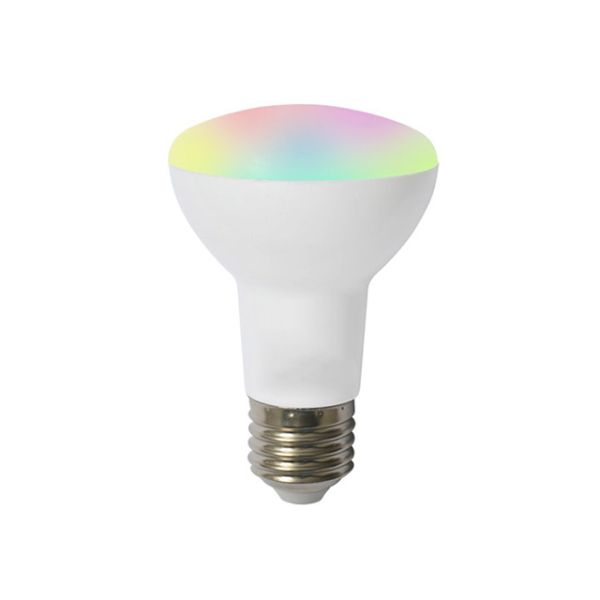 Smart Lighting RGBCW Multi Color BT E27 B22 LED Smart Bulb with 30000 Working Time