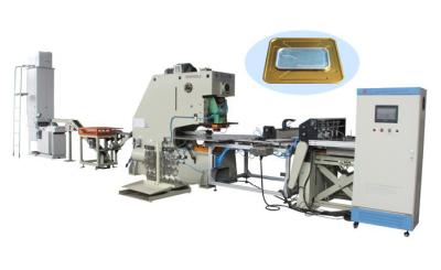 Single Channel Rectangular Bottom Lid Making Machine Production Line