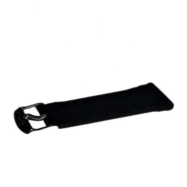 Custom 18mm Silicone Watch Strap with Textured Design