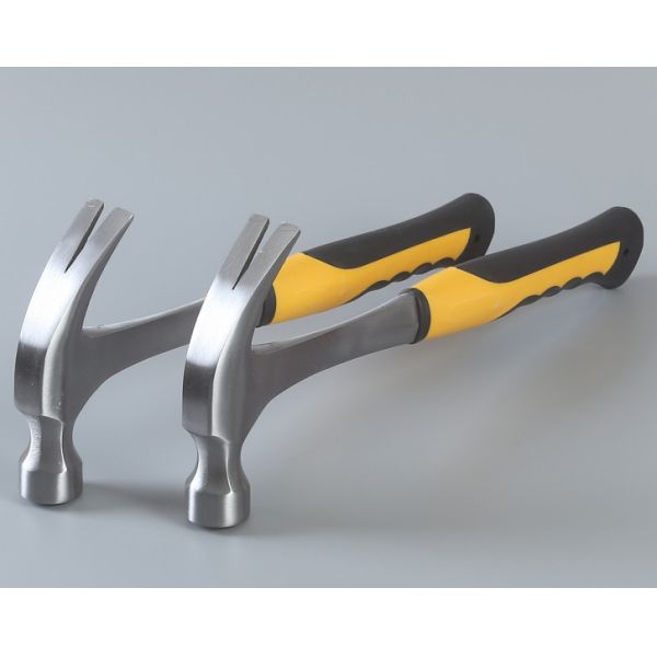 16OZ Forged Carbon Steel Conjoined Steel Handle American Type Claw Hammers