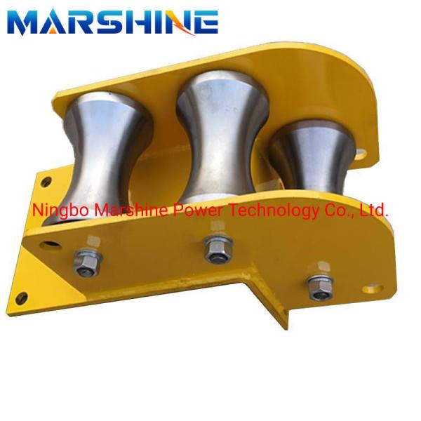 Alloy Steel Cable Roller Heavy Duty Wheel Pay Off Pulley