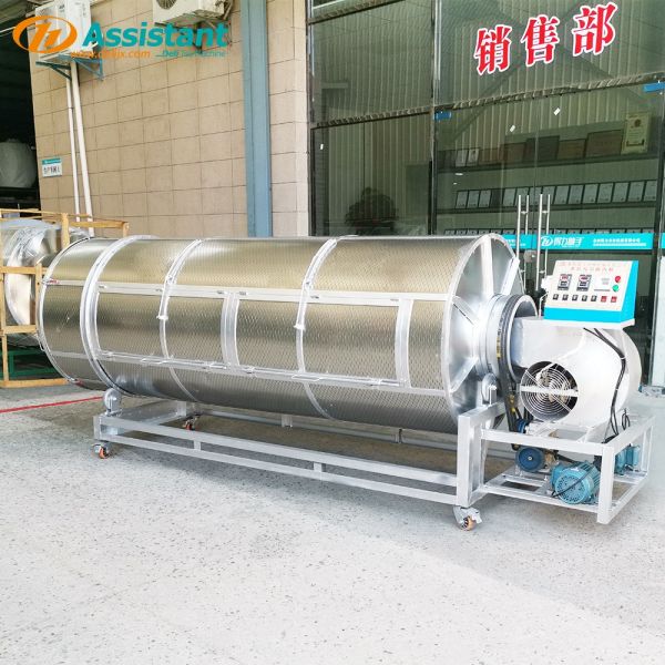 Tea Shaker DL-6CZQ-110B Automatic Heating Oolong Tea Shaking Drum Stainless Steel Machine
