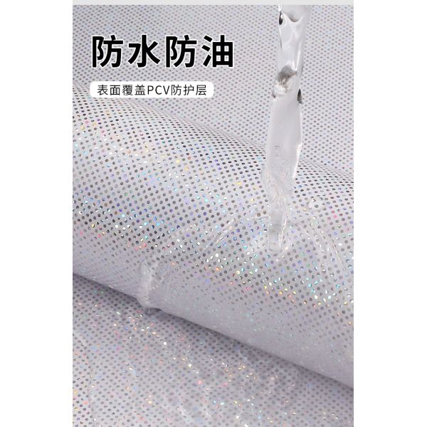 Waterproof Shining Rainbow Effect PVC Film for Furniture Home Decoration Regular Size 60cm*10m/roll